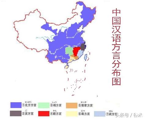 中國方言排名